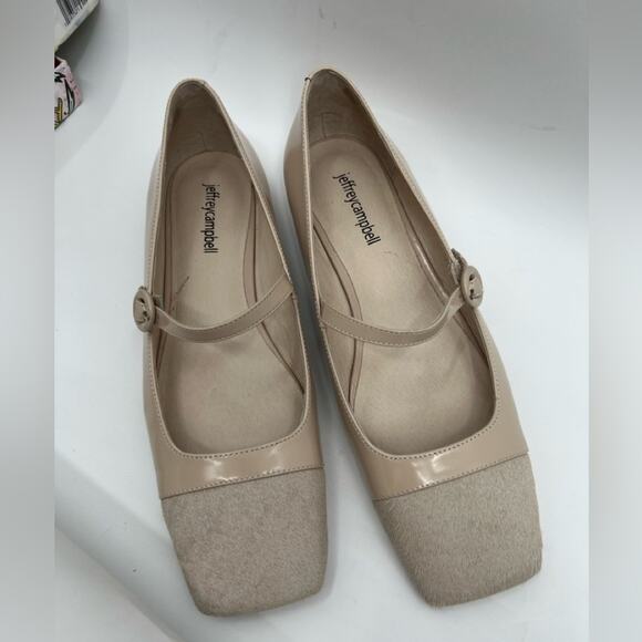 Jeffrey Campbell Recall Flars in Buff Combo - Picture 3 of 8